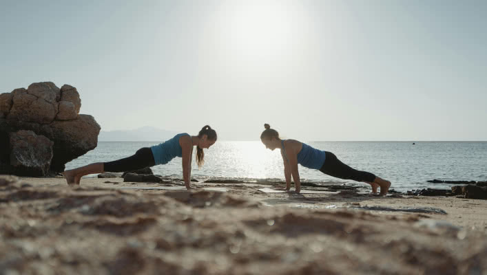 Beach Planking